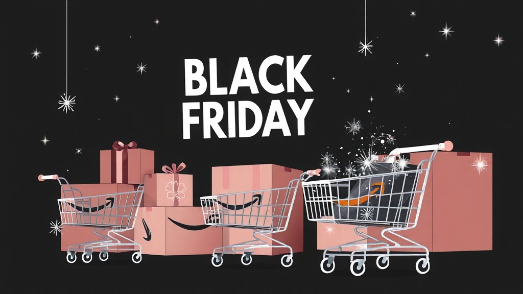 블랙프라이데이, 득템의 기회! (illustration 스타일)