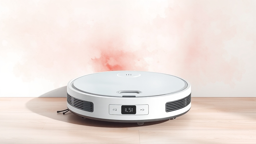 청소 성능: 흡입력, 물걸레, 장애물 회피 능력 (watercolor 스타일)