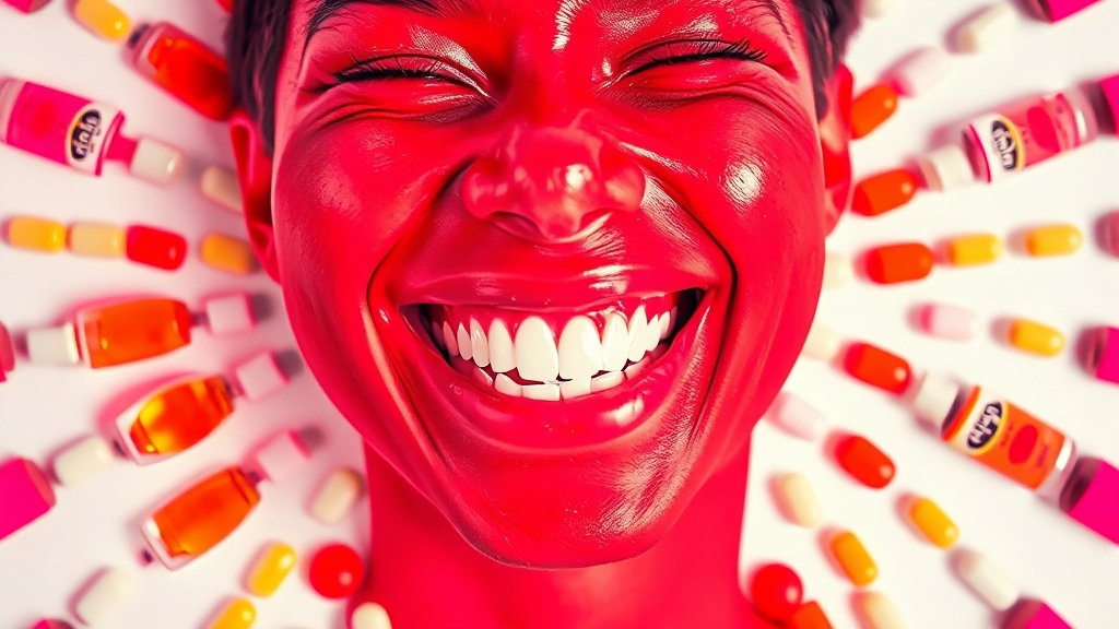 잇몸 부음, 출혈 시 대처법 (popart 스타일)