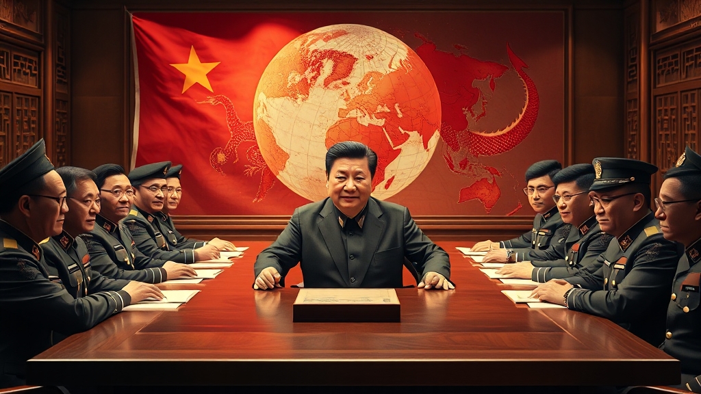 국제 사회, 중국 권력 변화 예의주시 (realistic 스타일)