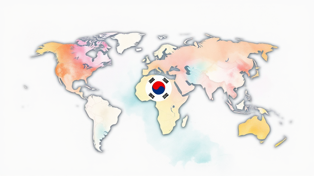 환율 전망, 똑똑하게 예측하기 (watercolor 스타일)