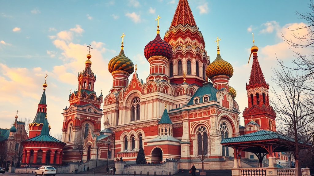 하얼빈의 문화와 유산 (realistic 스타일)