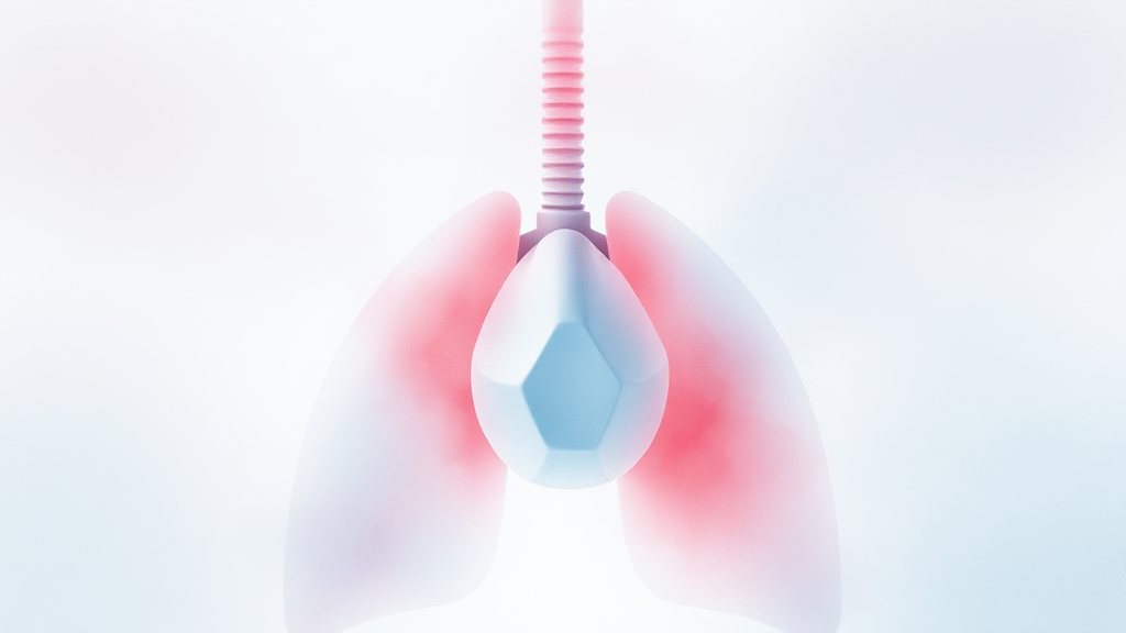 기관지 건강 위한 생활 습관 (watercolor 스타일)
