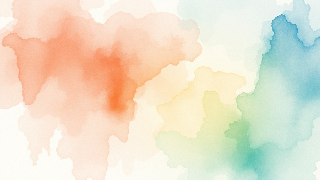 유튜브 프리미엄 해지 전 확인사항 (watercolor 스타일)