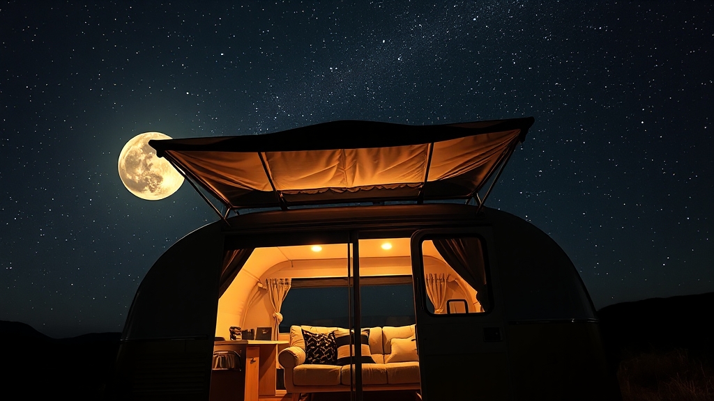 스타리아 캠핑카 개요 (realistic 스타일)