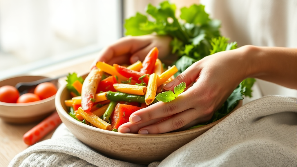 장염 예방 및 재발 방지 방법 (realistic 스타일)