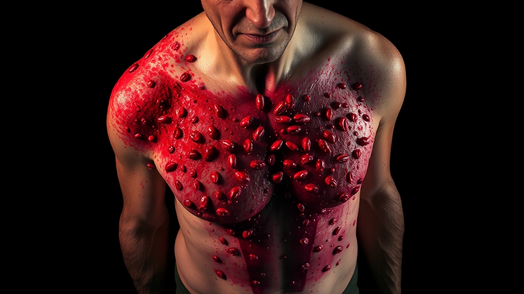 대상포진 전조증상, 미리 알면 덜 고생! (illustration 스타일)