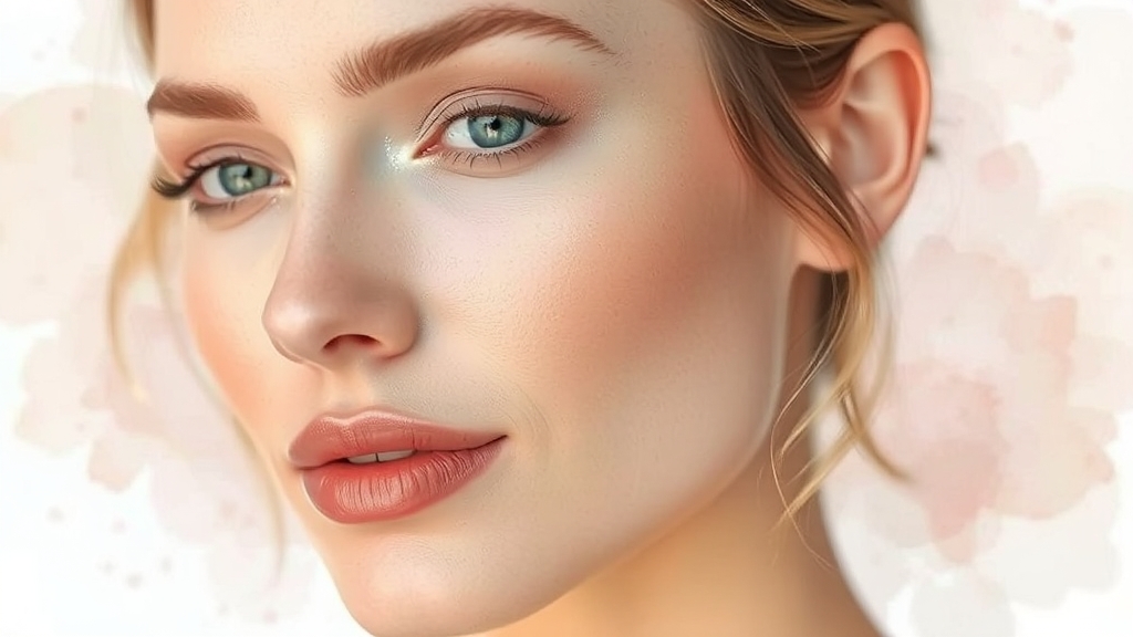 피부 타입별 선택 가이드 (watercolor 스타일)