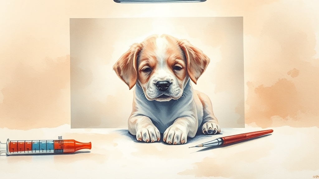 건강검진 항목 (watercolor 스타일)