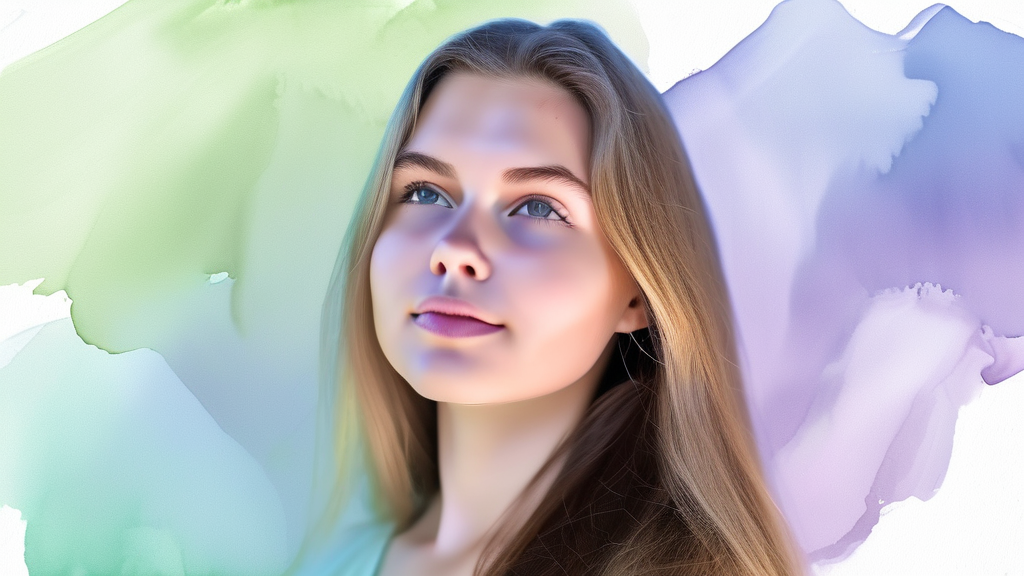 증명사진 규격 맞추기: 필수 편집 앱 및 프로그램 활용법 (watercolor 스타일)