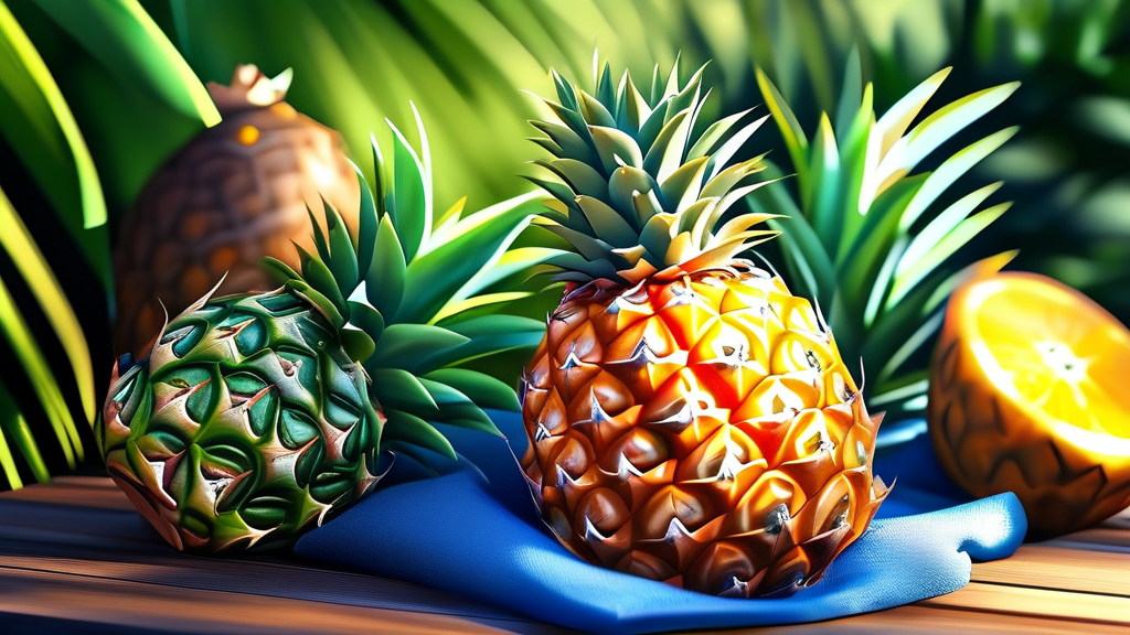 브로멜라인, 무엇이 특별할까요? (realistic 스타일)