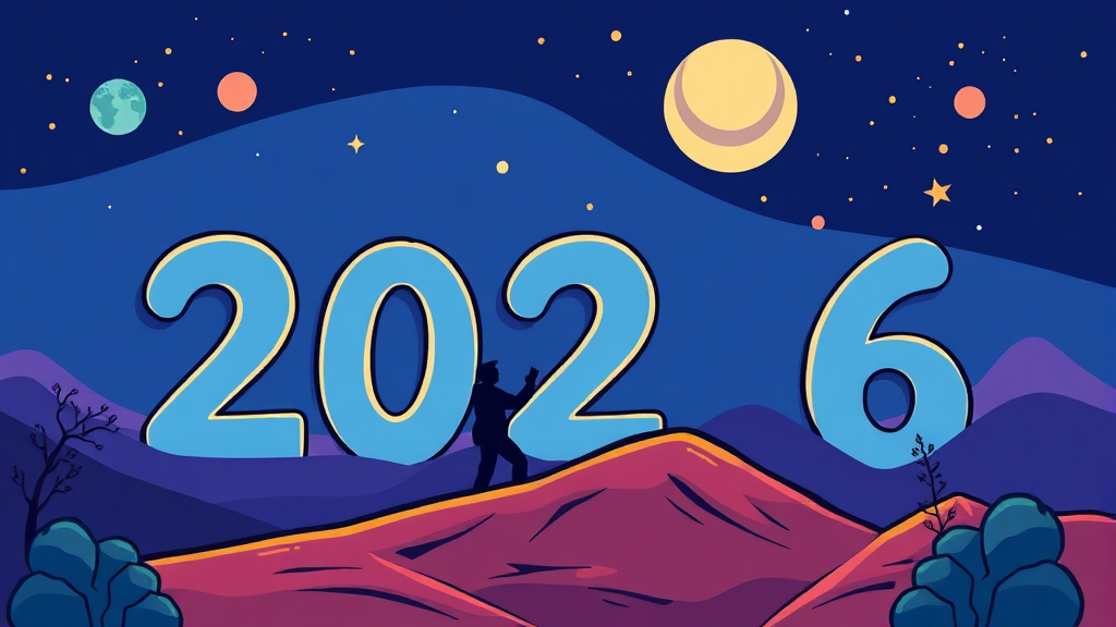 2026년 삼재, 오해와 현실적인 조언 (cartoon 스타일)