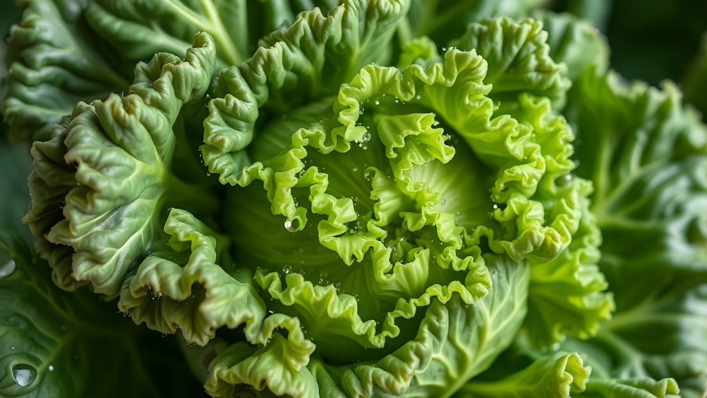 컬리케일 효능: 건강에 미치는 영향 (realistic 스타일)