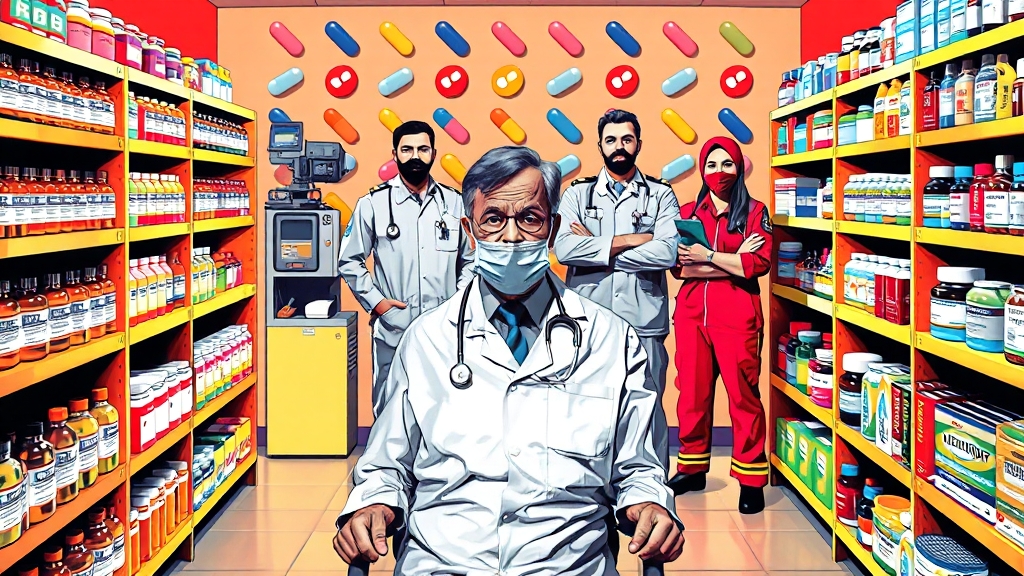 응급 상황 대처법 (popart 스타일)