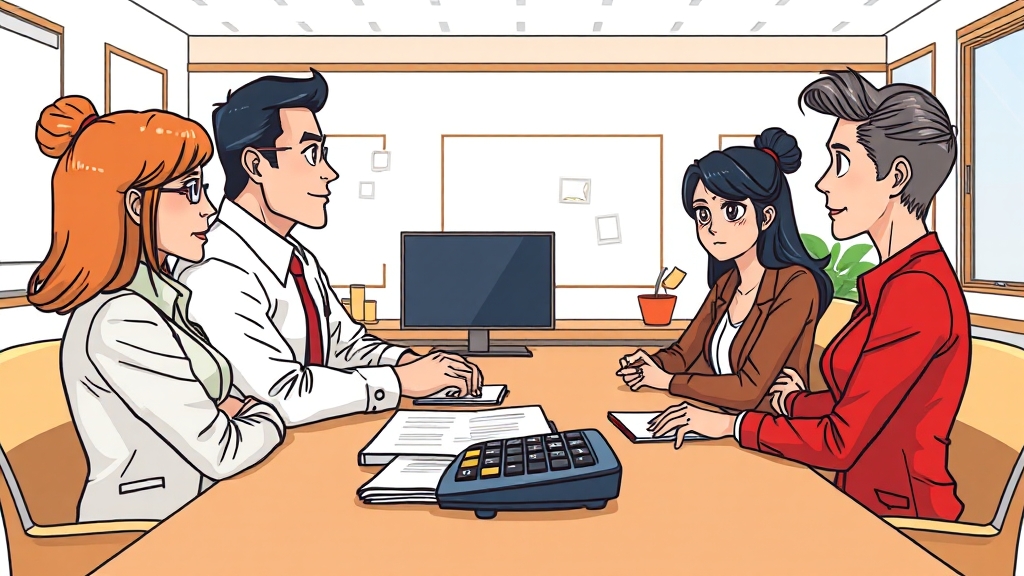 합의 시 주의사항: 놓치면 손해! (cartoon 스타일)