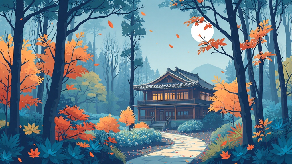 곤지암리조트 숙소 할인 (illustration 스타일)