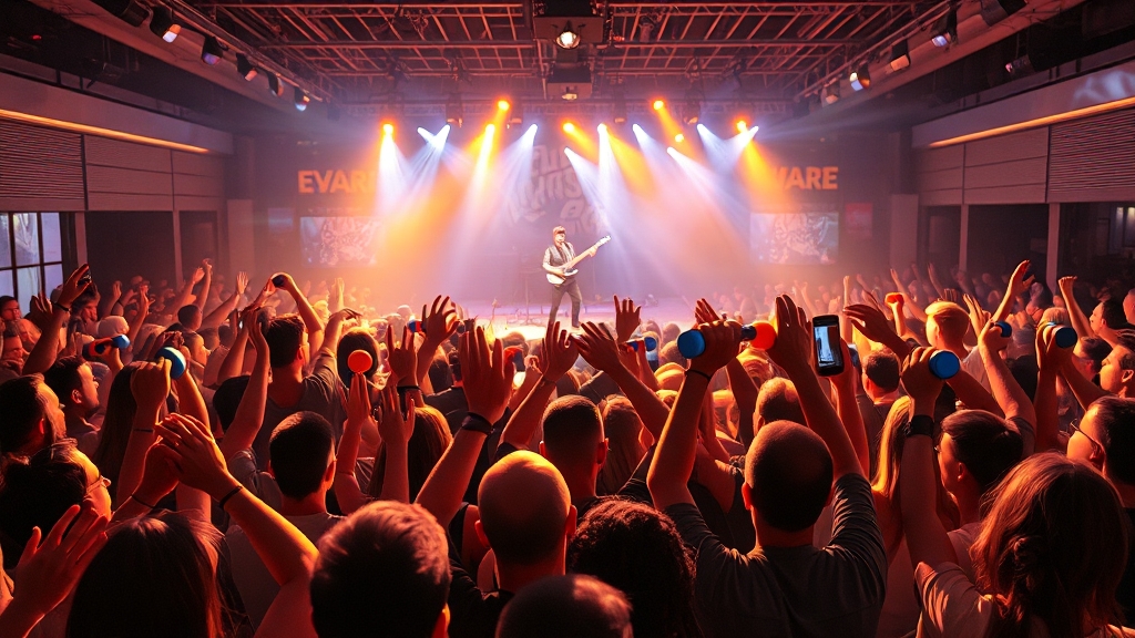 콘서트 후기: 감동과 여운 (realistic 스타일)