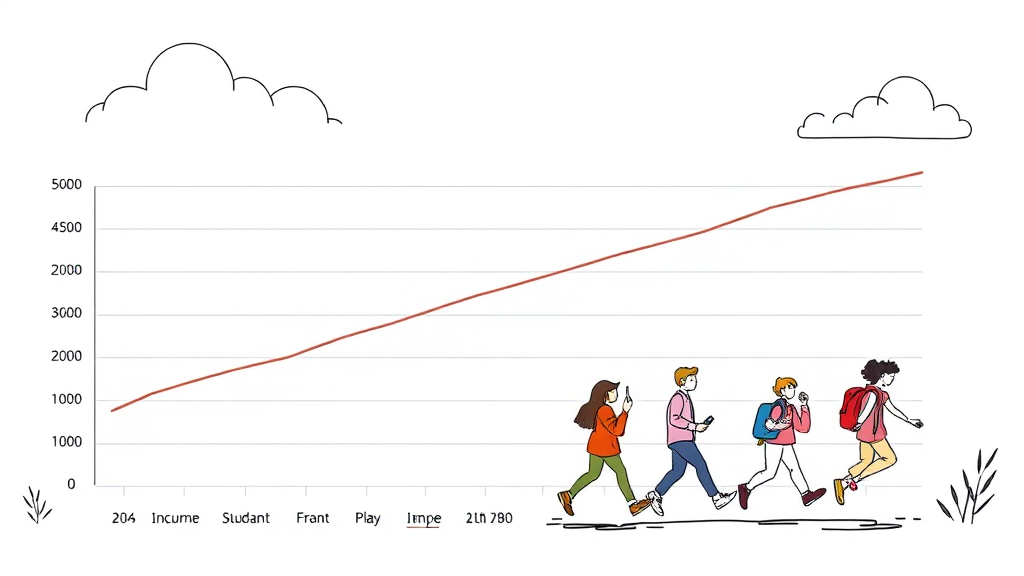 얼마나 받을 수 있을까? 소득 구간별 국가장학금 지원 금액 (illustration 스타일)