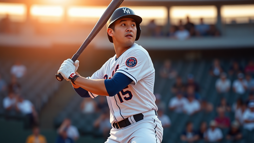 한국 야구 대표팀에 가져올 새로운 활력 (realistic 스타일)