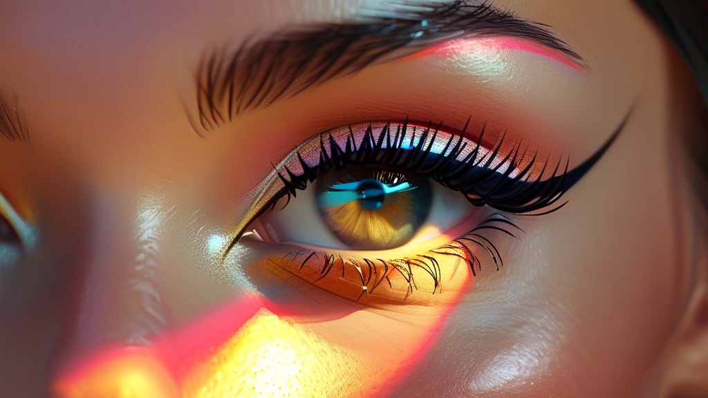 다래끼 치료 후, 이렇게 관리하세요! (realistic 스타일)