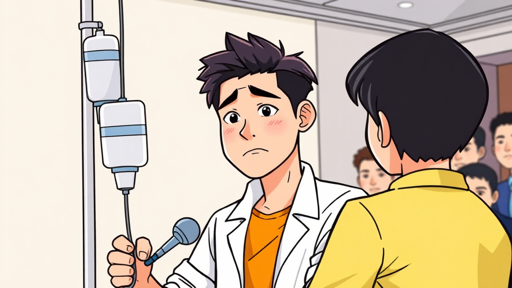 여론 반응과 연예계 파장 (cartoon 스타일)