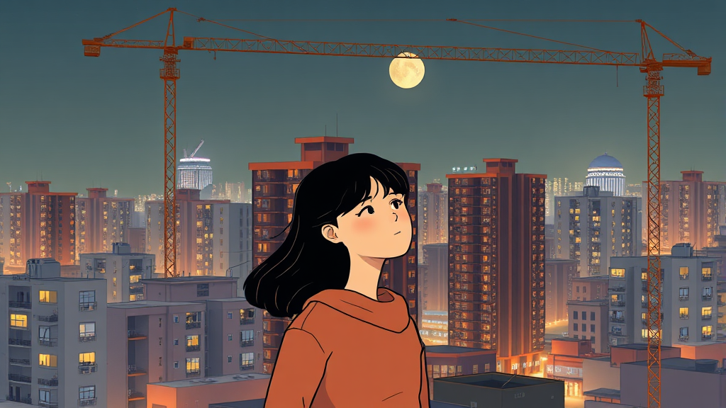 주택 공급, 왜 필요할까? (illustration 스타일)