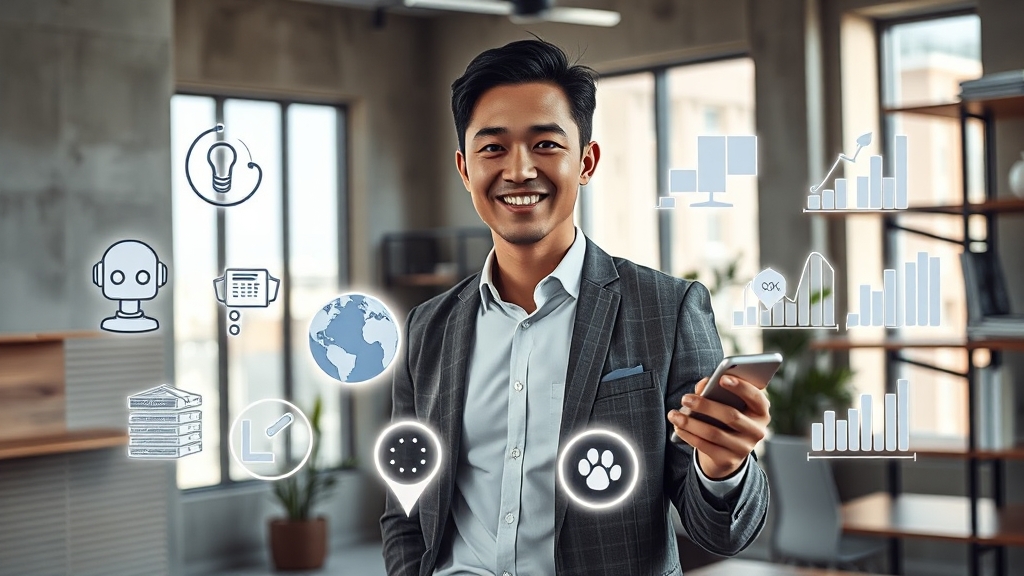 2024년 재택 부업 트렌드 (realistic 스타일)