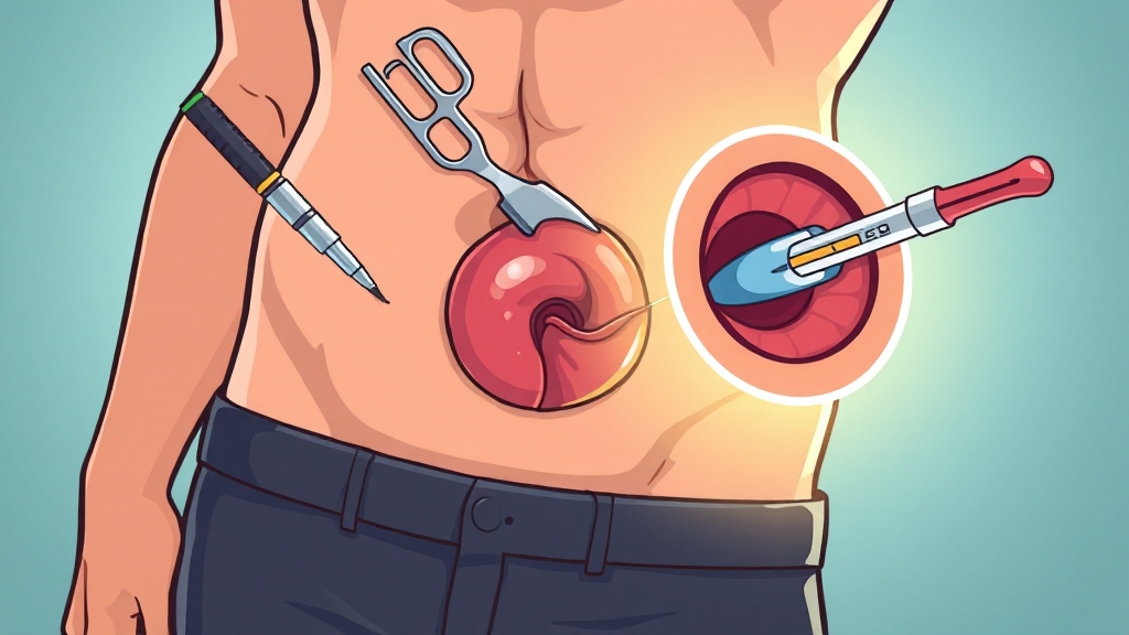 다양한 치료 방법 (cartoon 스타일)