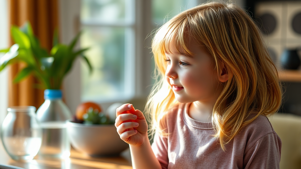 다낭성 신장 질환 환자의 일상생활 관리 및 예방 (realistic 스타일)