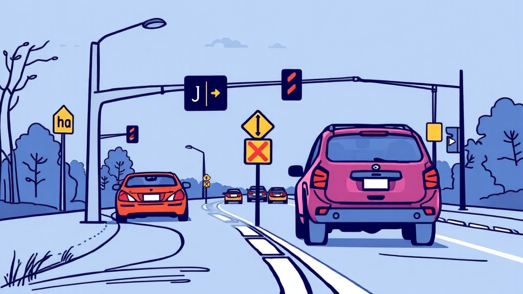 불법유턴 신고 방법 및 절차 (illustration 스타일)