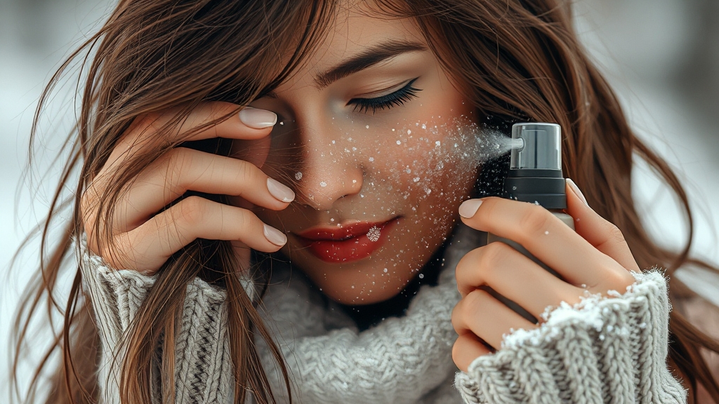 홈케어 꿀팁: 겨울철 모발 관리 노하우 (realistic 스타일)