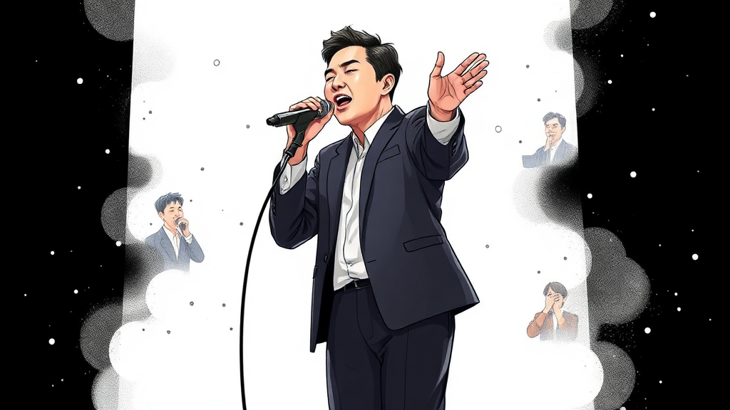 주요 활동 및 대표곡 (illustration 스타일)