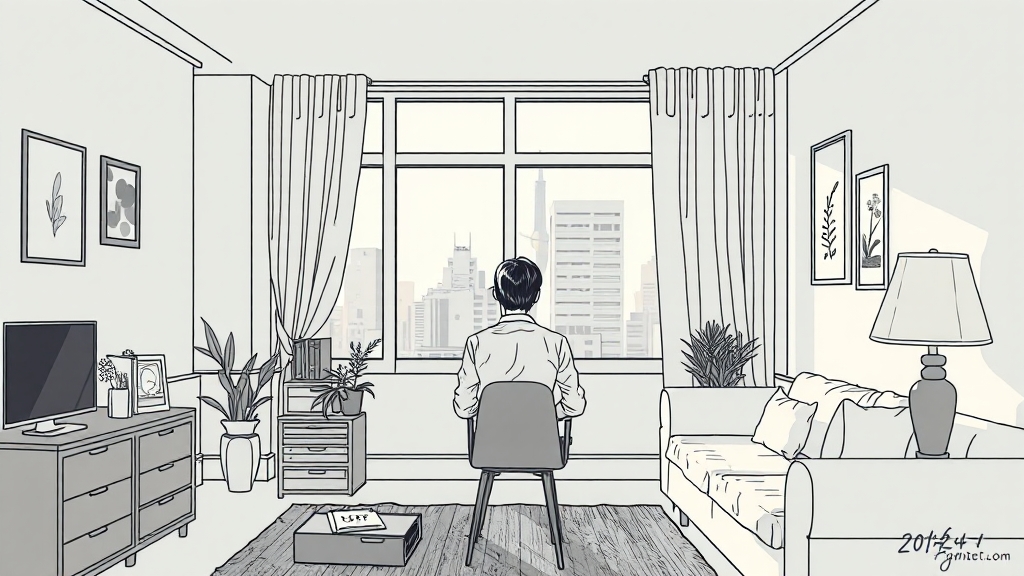 원작 웹소설의 메시지 (illustration 스타일)