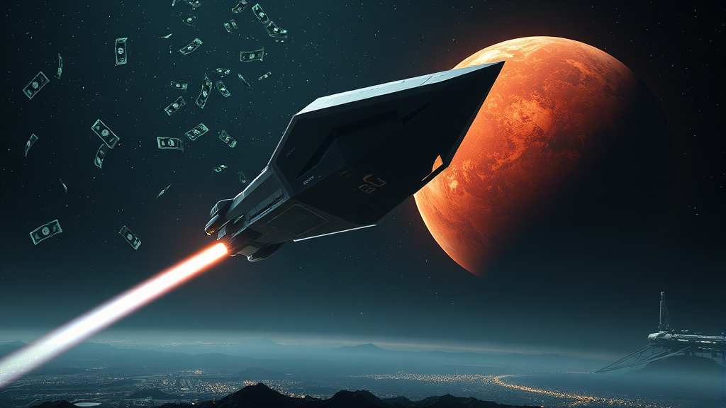 스페이스X IPO 추진 현황 (realistic 스타일)