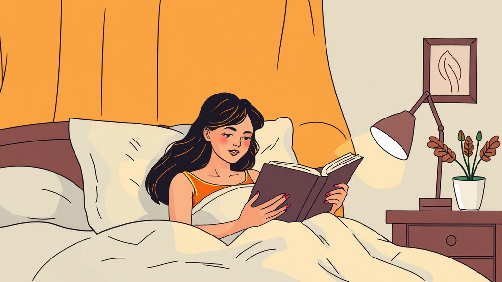 겨울철 불면증 완벽 극복 가이드 8 수면 질 개선 위한 습관 (illustration 스타일)