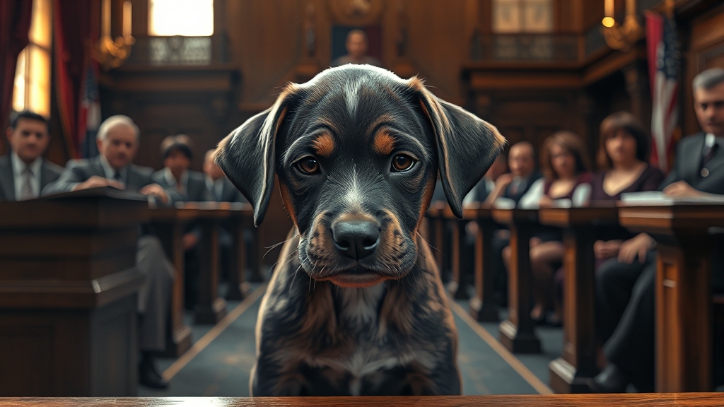 솜방망이 처벌, 동물보호법 현실 (realistic 스타일)