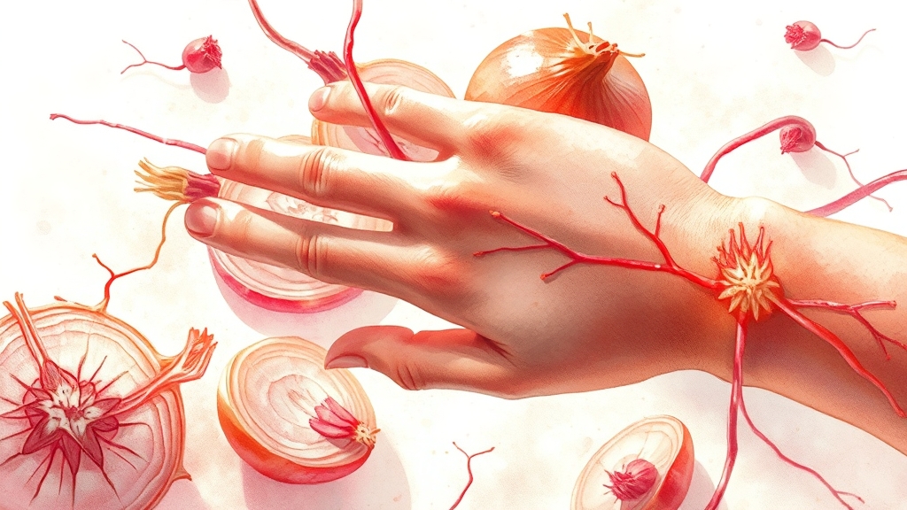 혈관 건강 지킴이 (watercolor 스타일)