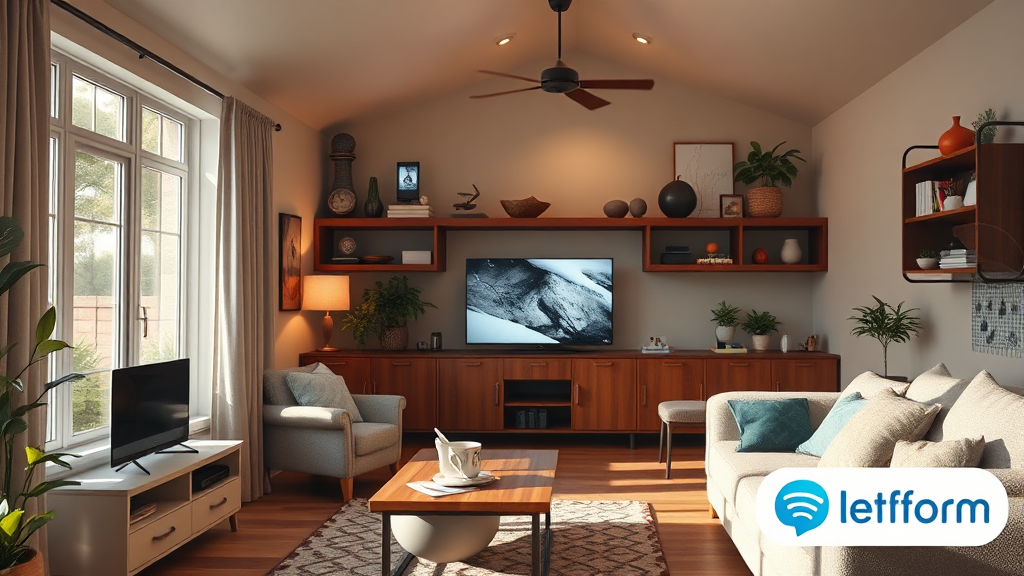 스마트홈 플랫폼 선택 (realistic 스타일)