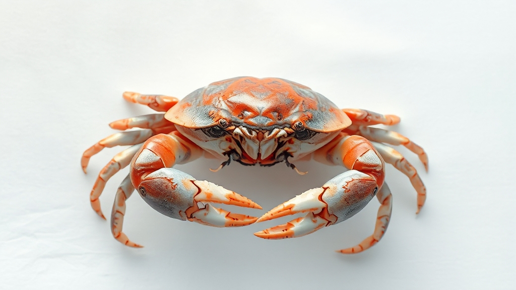 맛있는 꽃게 선택법 (watercolor 스타일)