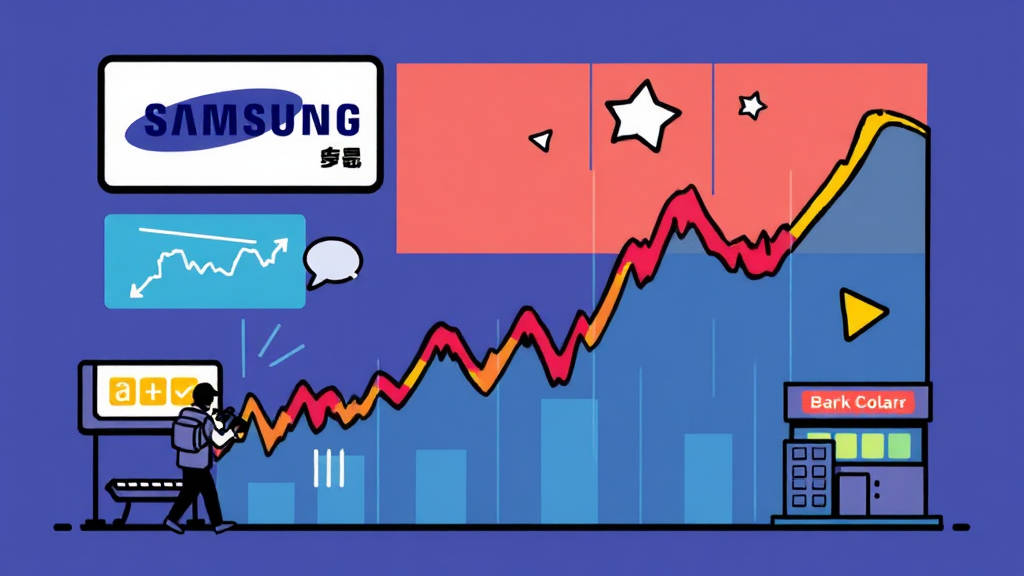 금융 시장 브리핑 (cartoon 스타일)