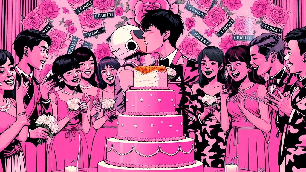 결혼식, 돌발 이벤트 속출! (popart 스타일)