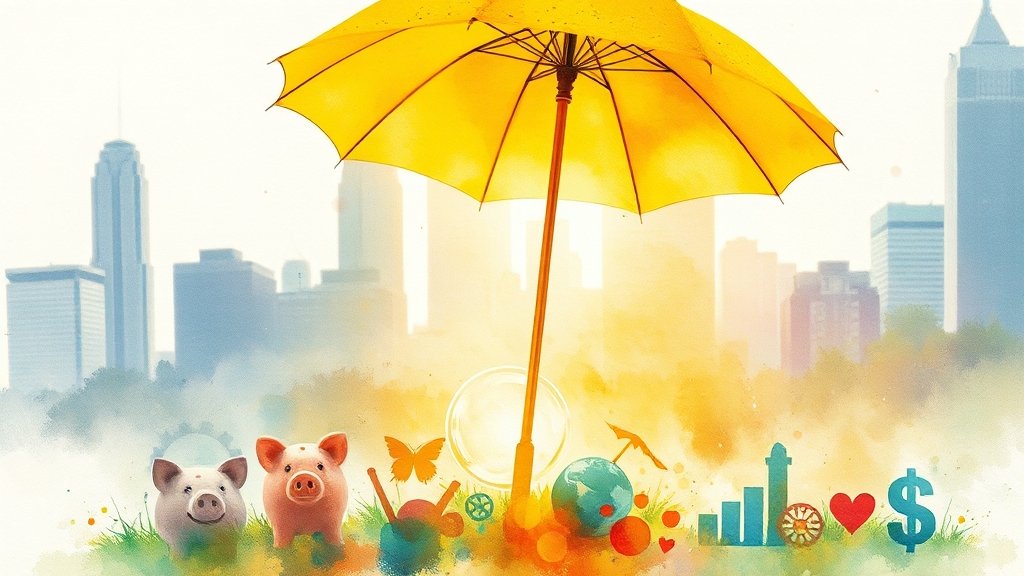 절세형 금융상품 활용 (watercolor 스타일)