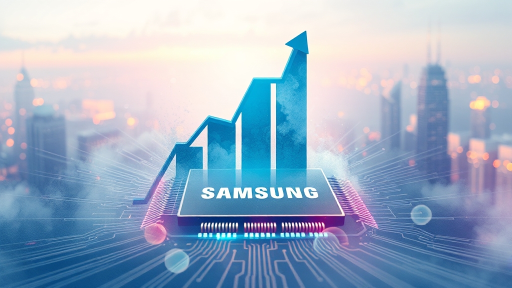 삼성전자 실적 전망 (watercolor 스타일)