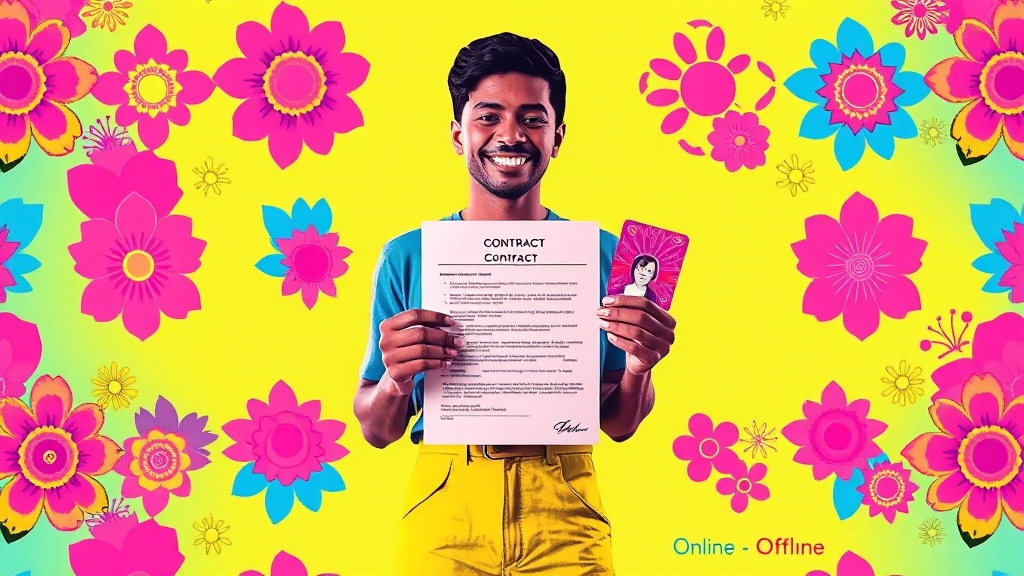 신고 방법 및 필요 서류 (popart 스타일)