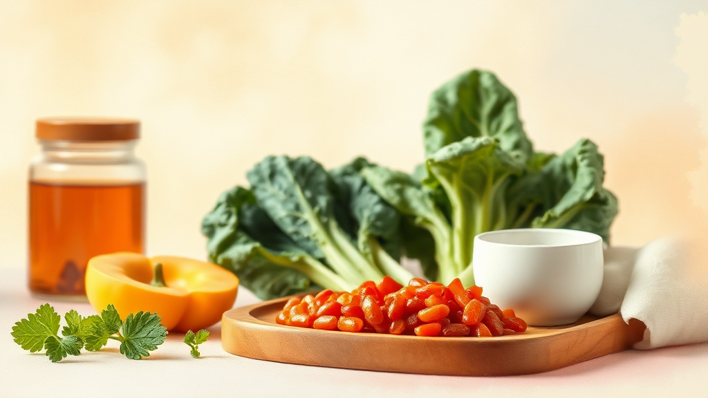 루테인/지아잔틴, 효과적인 섭취 방법 (watercolor 스타일)