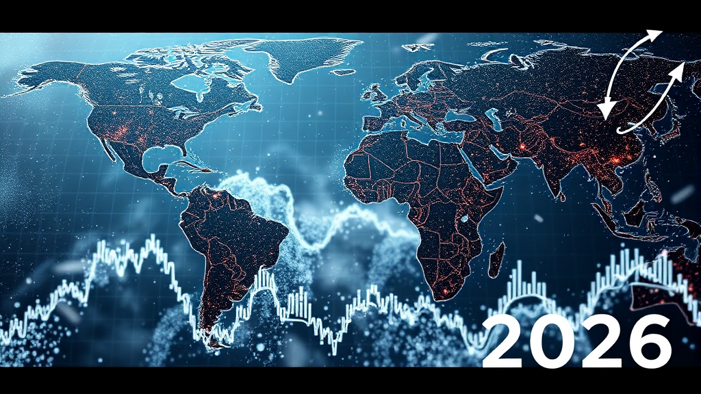 글로벌 경제의 거대한 흐름과 환율의 관계 (realistic 스타일)