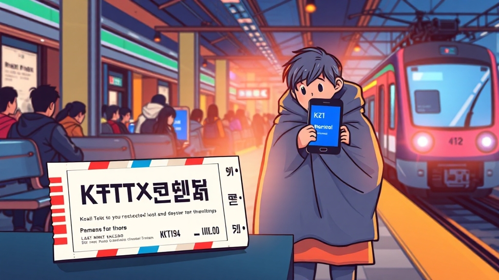 취소표 공략 및 실패 대처 (cartoon 스타일)
