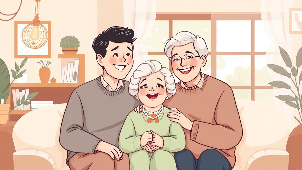 동거주택 상속 공제란? (illustration 스타일)