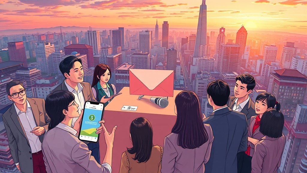 고수익 좌담회 참여 방법 (illustration 스타일)