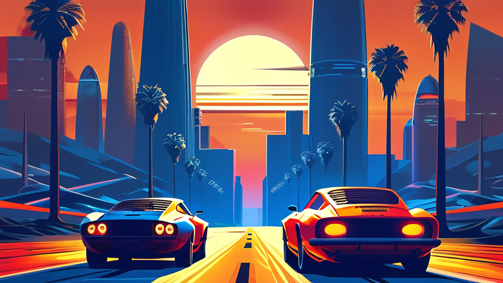 특징 업종 및 테마별 동향 (illustration 스타일)